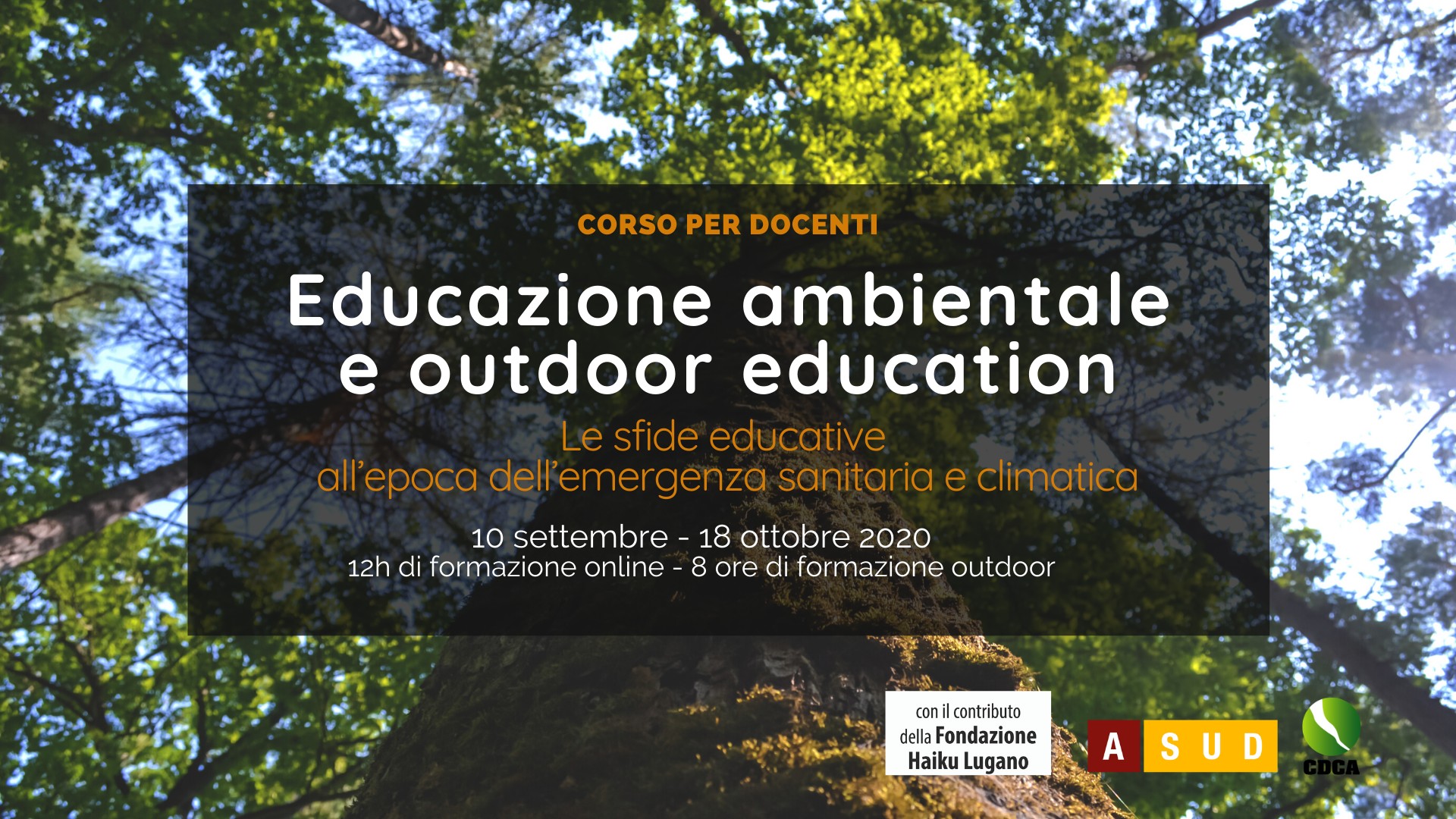 outdoor education ed educazione ambientale