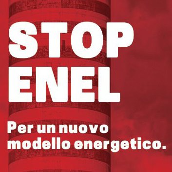 Stop Enel manifesto