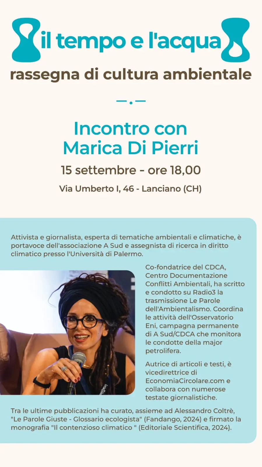 il tempo l'acqua